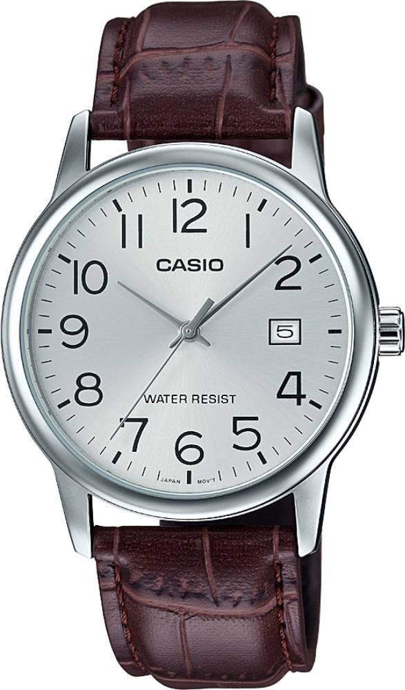 Casio Kahverengi Erkek Kol Saati Deri Kordon MTP-V002L-7B2UDF