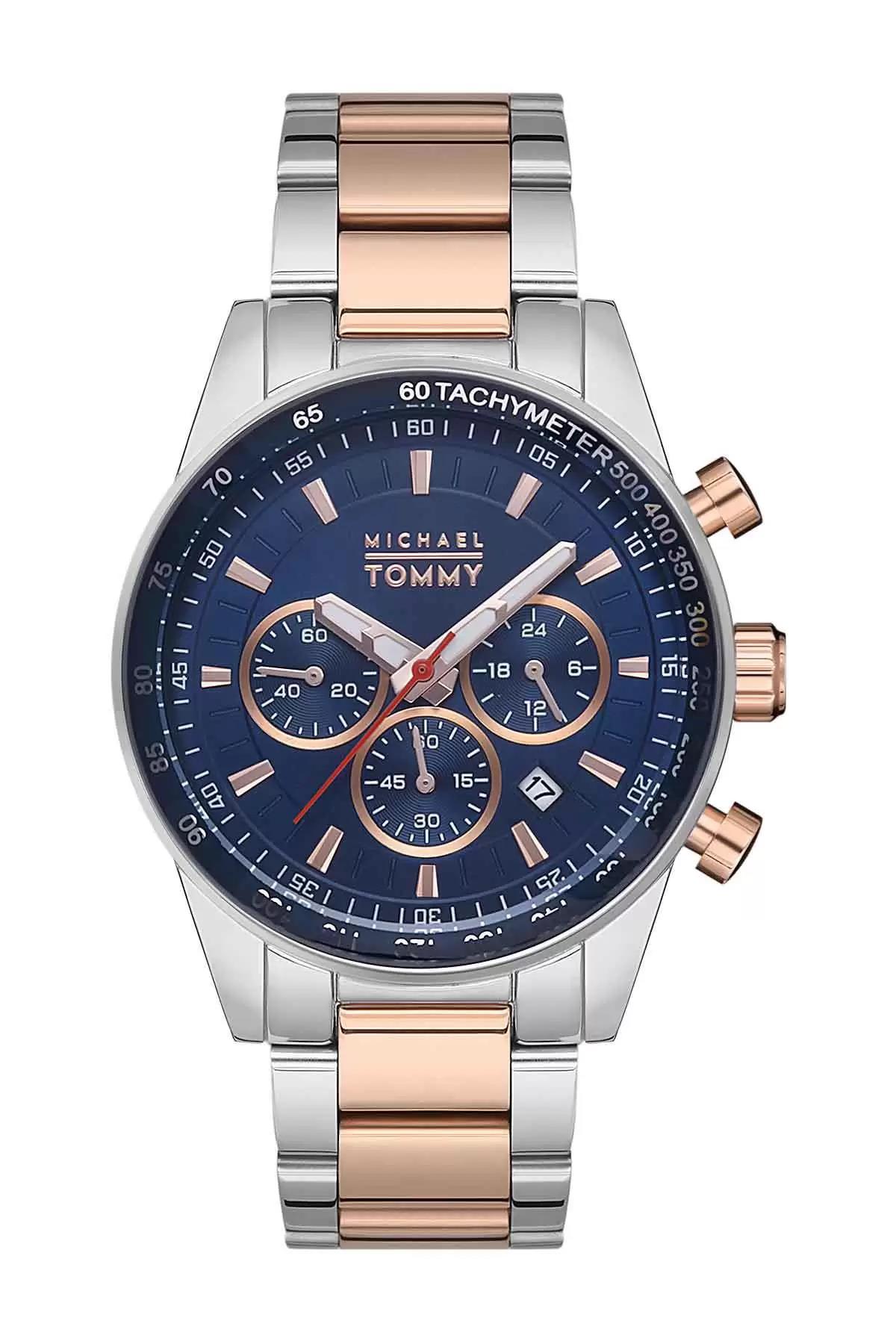 Michael Tommy MT-20230G-CRL63 Fonksiyonlu Erkek Kol Saati