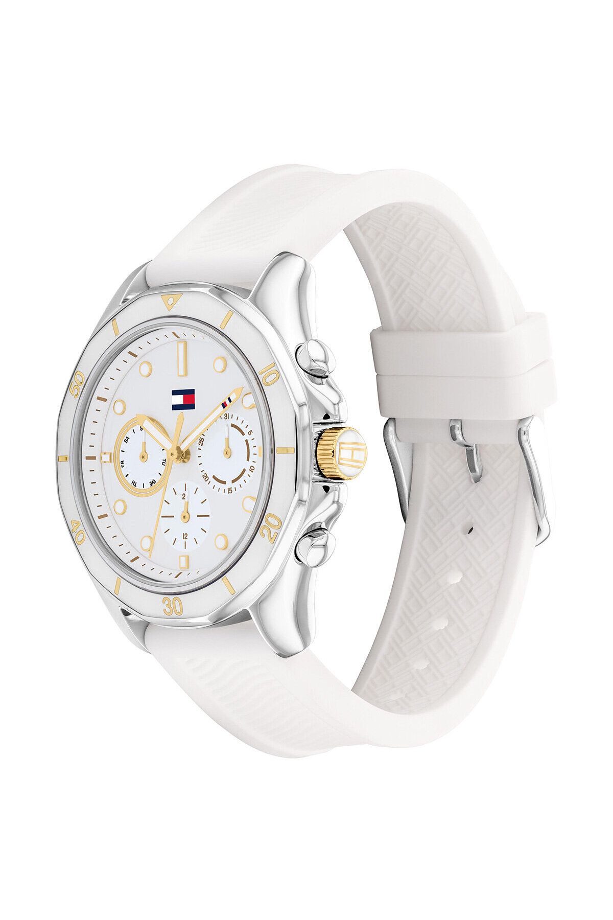 Tommy Hilfiger Beyaz Silikon Kadın Kol Saati TH1782568 - Görsel 2