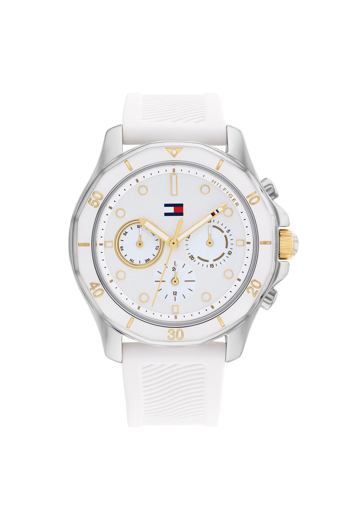 Tommy Hilfiger Beyaz Silikon Kadın Kol Saati TH1782568 - Görsel 4