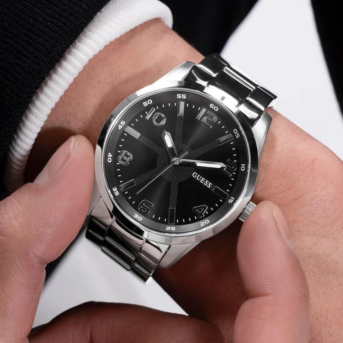 Guess Gri Siyah Erkek Kol Saati GUGW0804G2 - Görsel 6